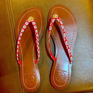 Tory Burch Terra Thong size 8 new in box